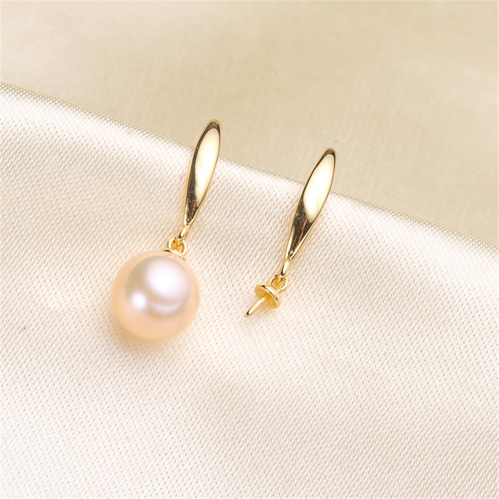 Pearl Earring Stud - Pearl Beads Stud Earrings Setting Base