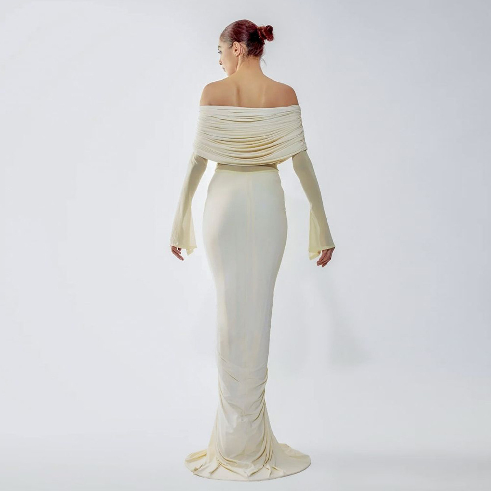 Beige Women Prom Dress Sexy Of - огляд і ціна Women'S Formal Wear For A Wedding Guest