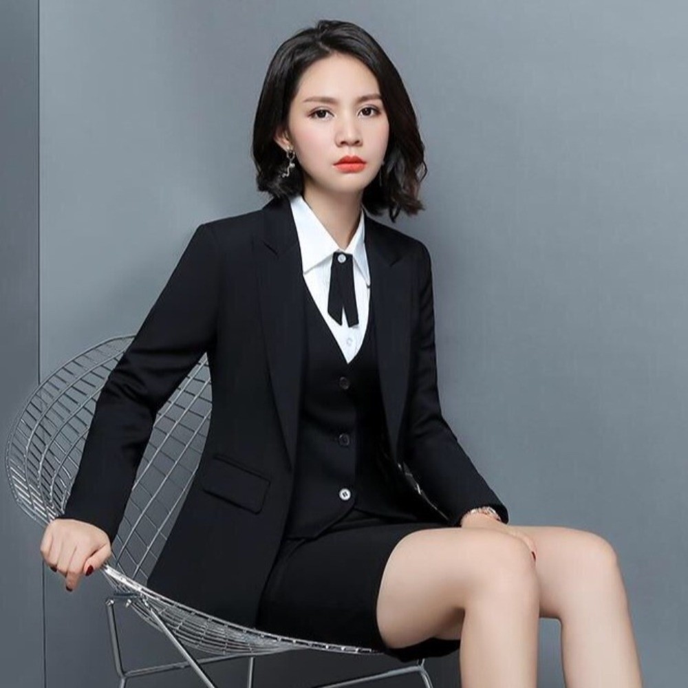 Elegant OL Fashion Business Ve - огляд і ціна Women Formal Wear For Plus Size