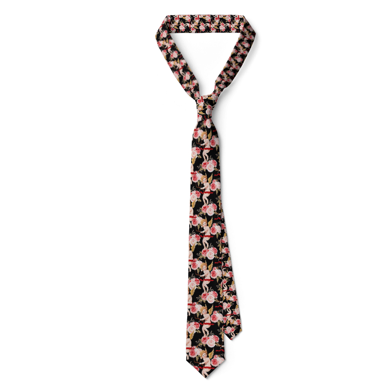 Men's Slim Fit 3D Printed Tie  - огляд і ціна Women'S Holiday Formal Wear