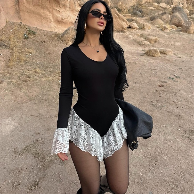 Black White Lace Women Jumpsui - огляд і ціна Women'S Formal Jumpsuit Evening Wear