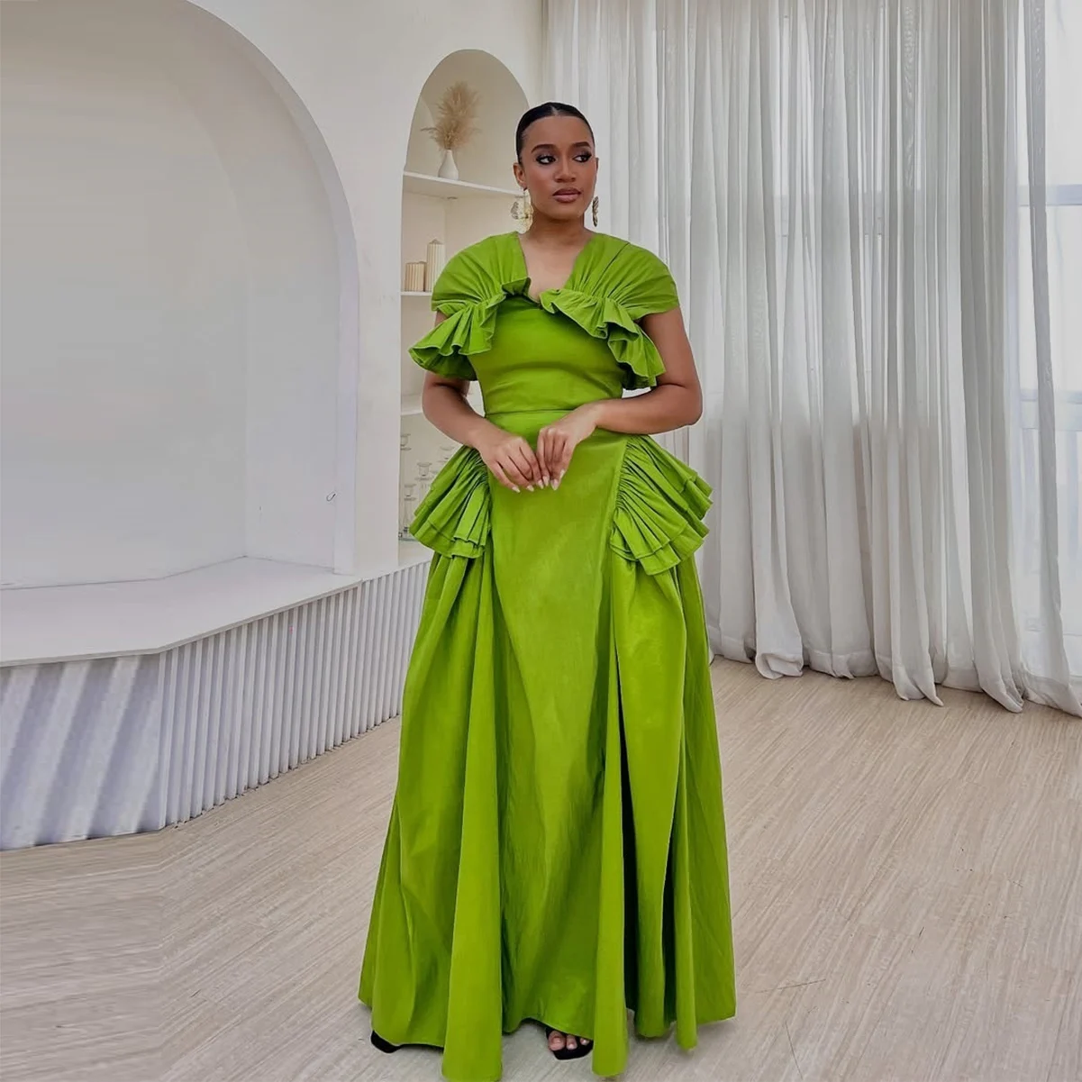 2026 Pretty Green plus Size Sa - огляд і ціна Women Formal Wear For Plus Size