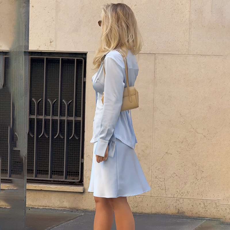 TARUXY Women Commuting Satin L - огляд і ціна Pencil Skirt Midi