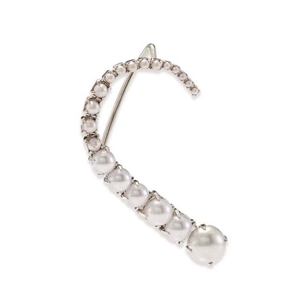Stonefans Pearl Ear Clips With - огляд і ціна Pearl Earring Stud