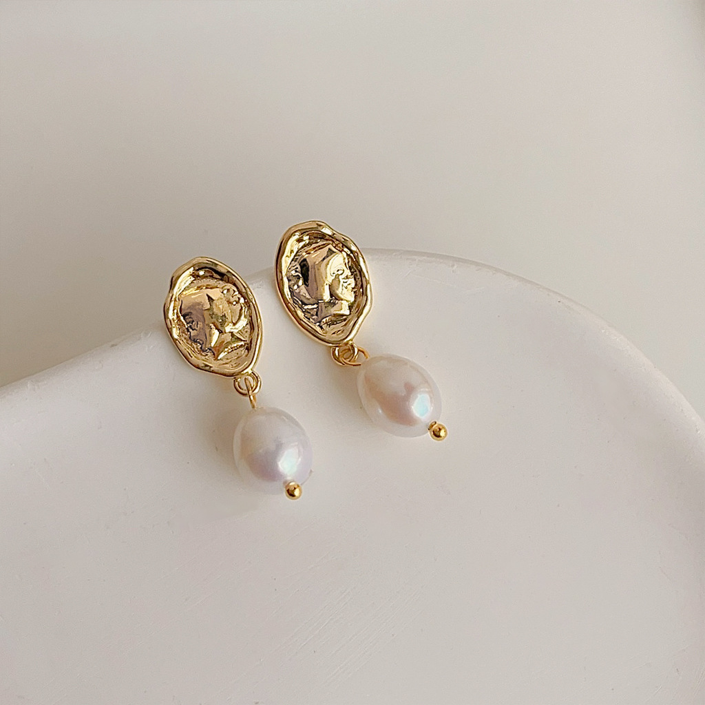 DIY accessories French retro b - огляд і ціна Pearl Earring Stud