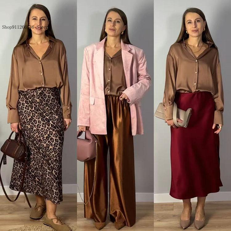 Female Button Silk for Women E - огляд і ціна Women Luxury Formal Wear