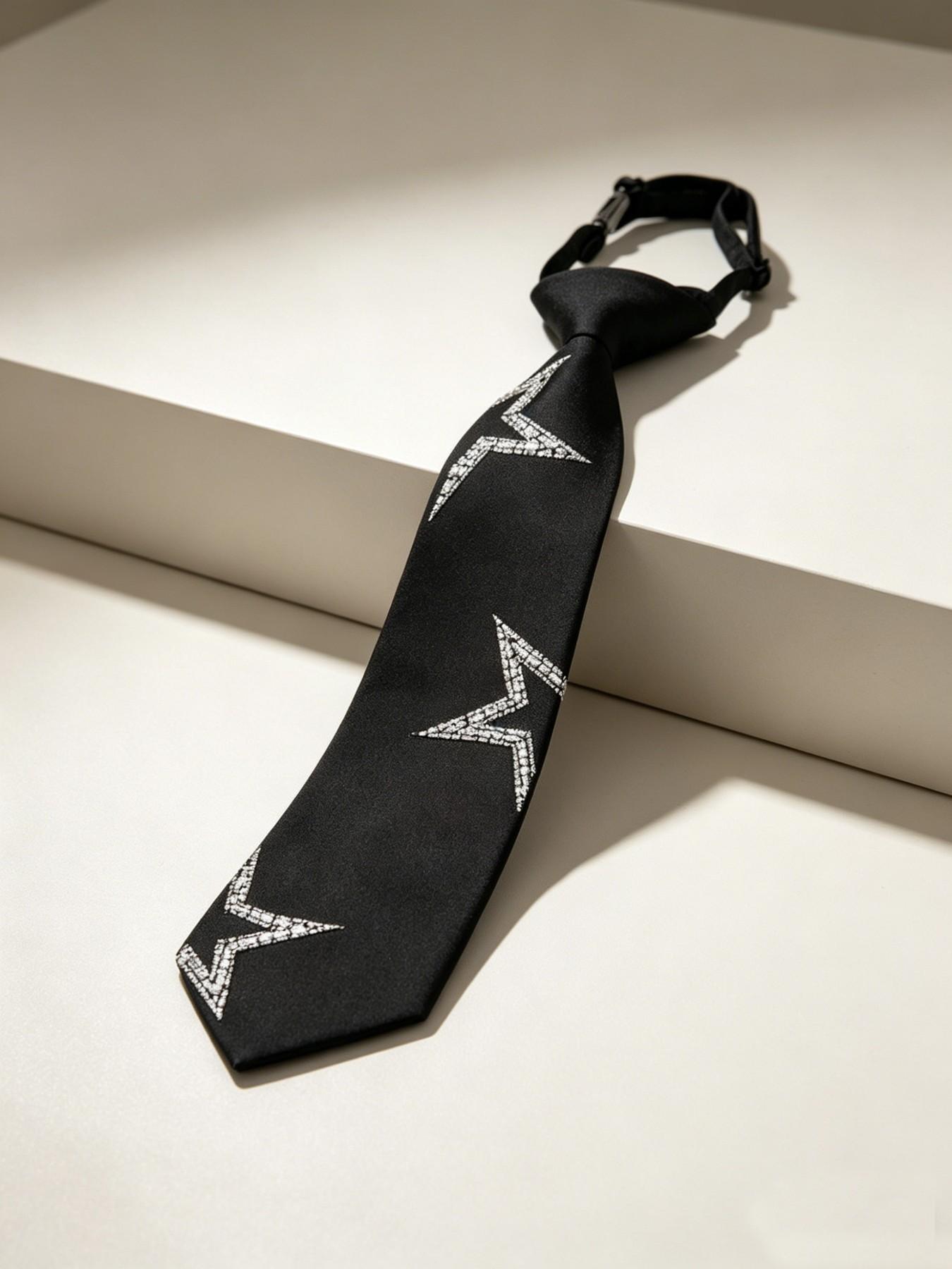 Pre-Tied Star Sequin Tie, Adju - огляд і ціна Women Formal Wear With Tie