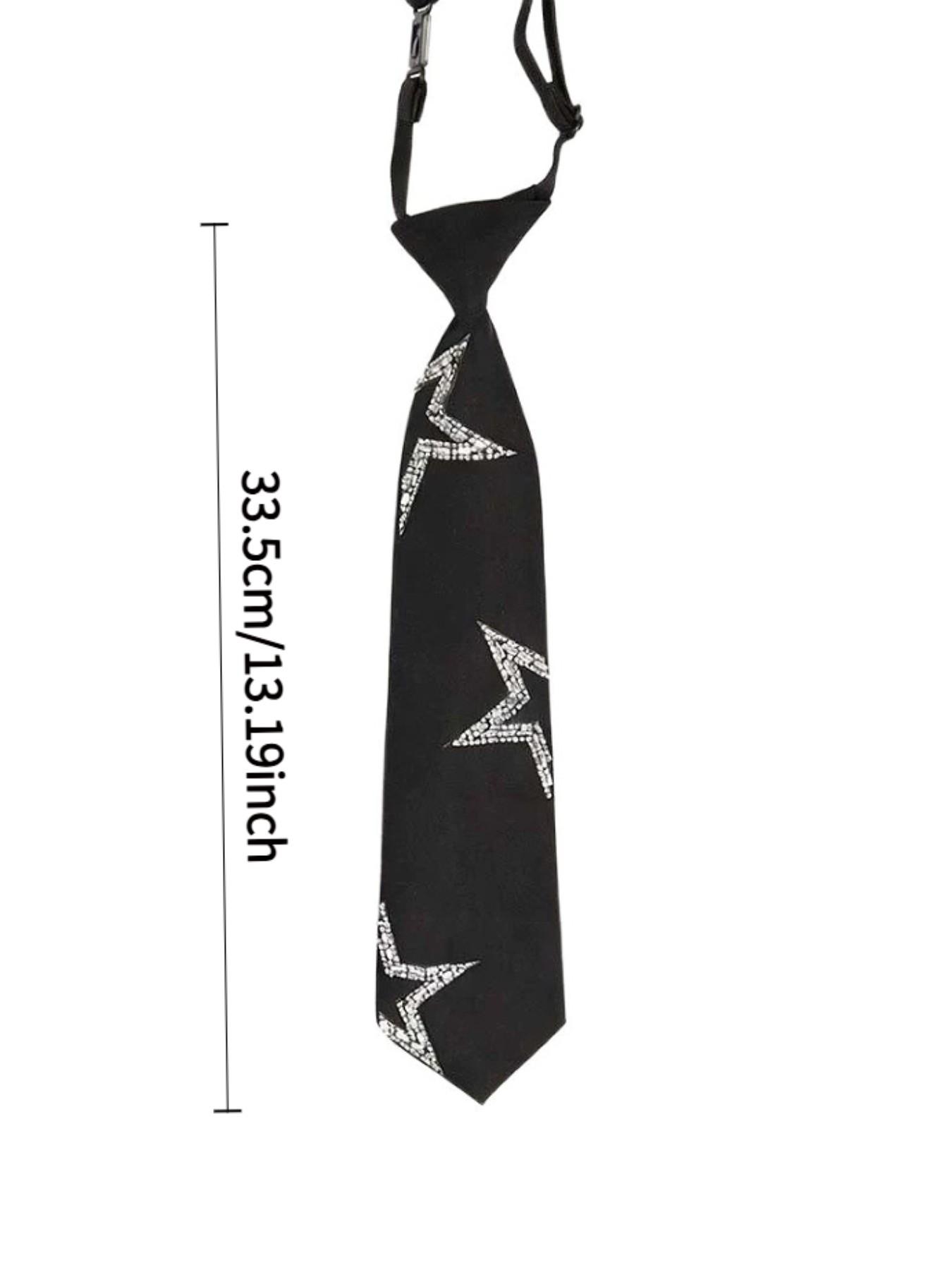 Pre-Tied Star Sequin Tie, Adju - огляд і ціна Women Formal Wear With Tie