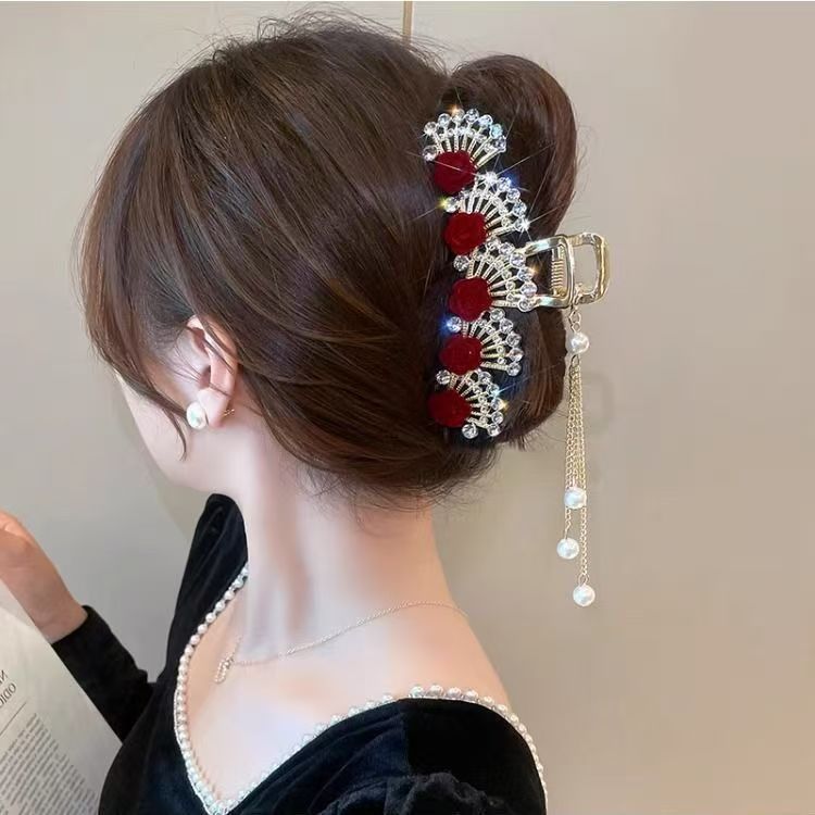 Vintage Red Floral Rhinestone  - огляд і ціна Women Formal Wear With Tie