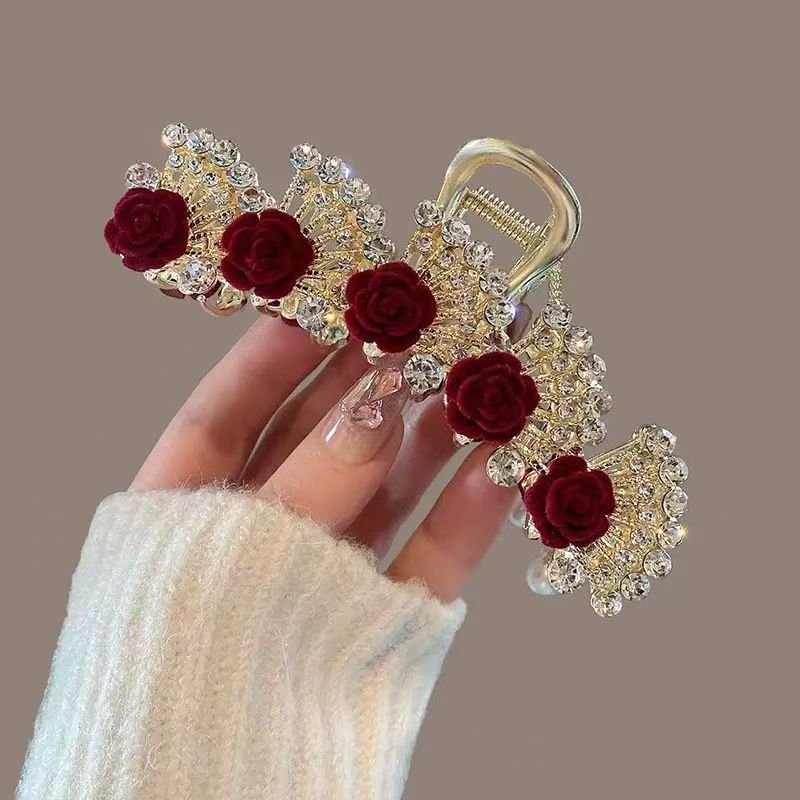 Vintage Red Floral Rhinestone  - огляд і ціна Women Formal Wear With Tie