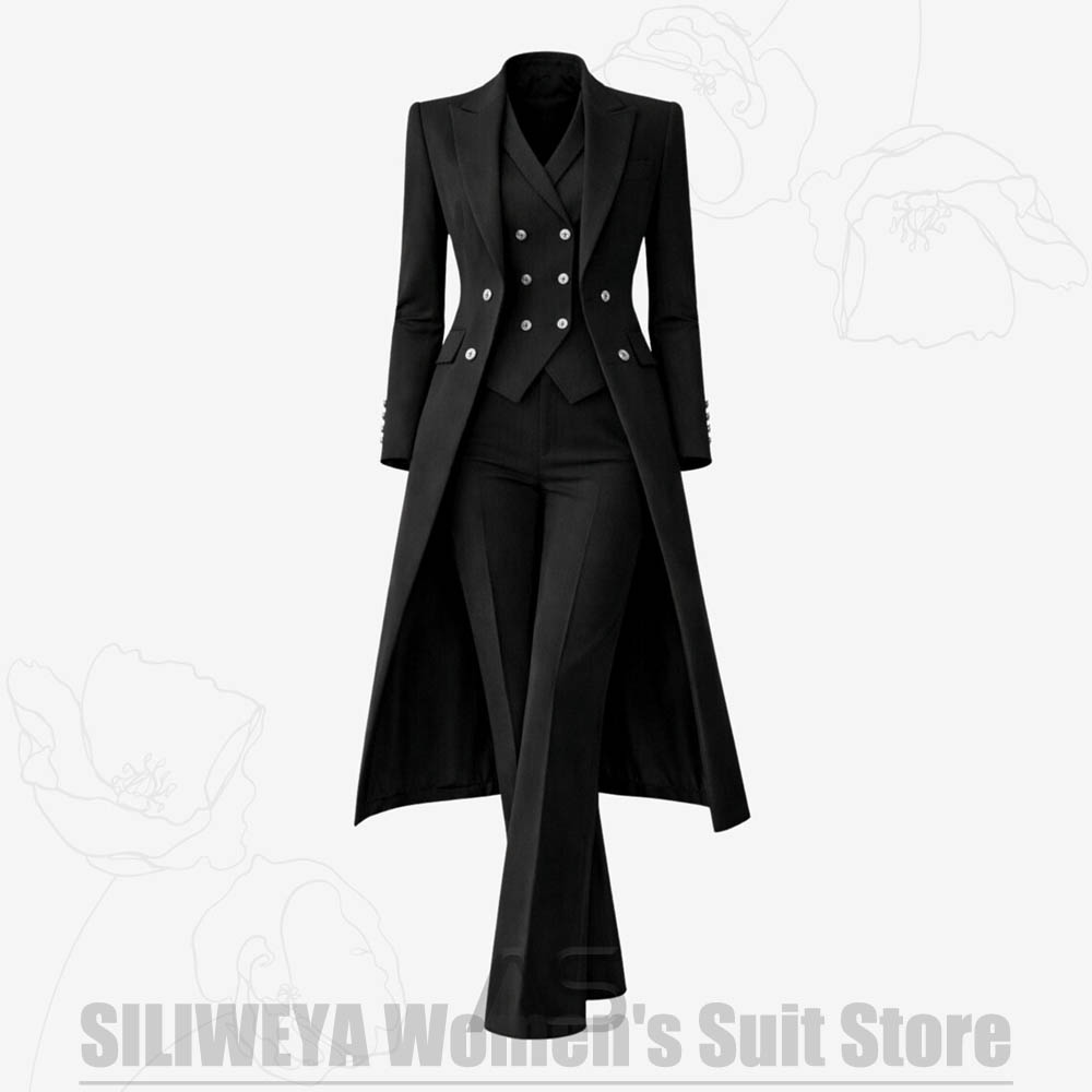 Women's Suit 3 Piece Double Br - огляд і ціна Women Luxury Formal Wear