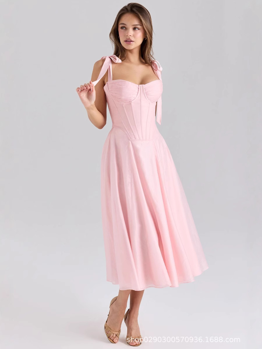 Sexy Pink Women Prom Dress Sle - огляд і ціна Women'S Holiday Formal Wear