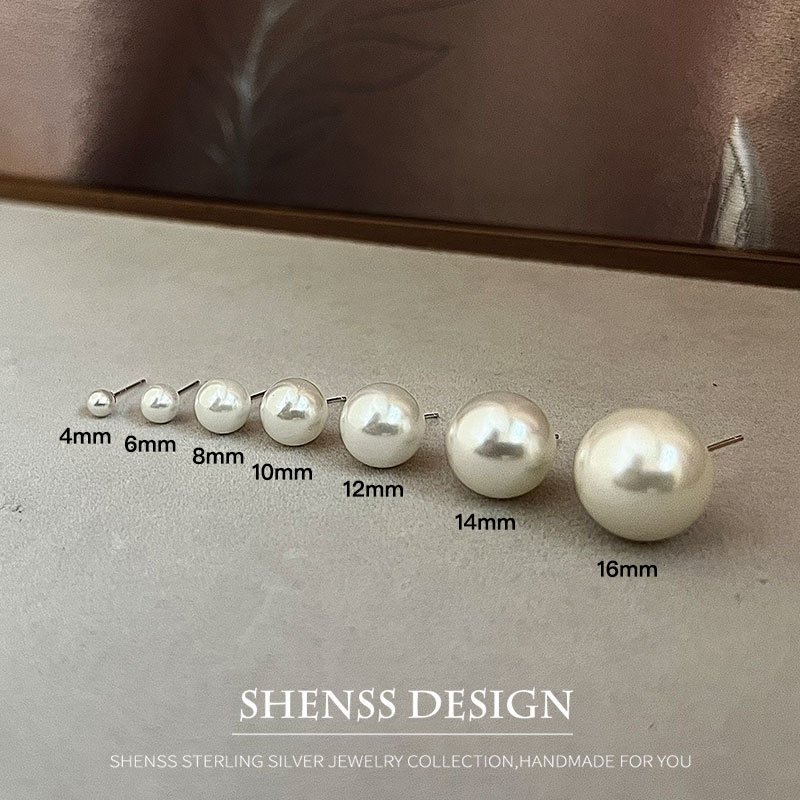 Imitation Pearl Stud wedding E - огляд і ціна Pearl Earring Stud