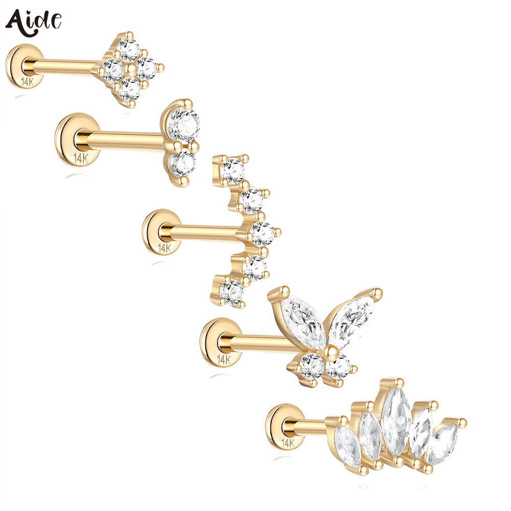 Aide DIY Zircon Pearl Earring  - огляд і ціна Pearl Earring Stud
