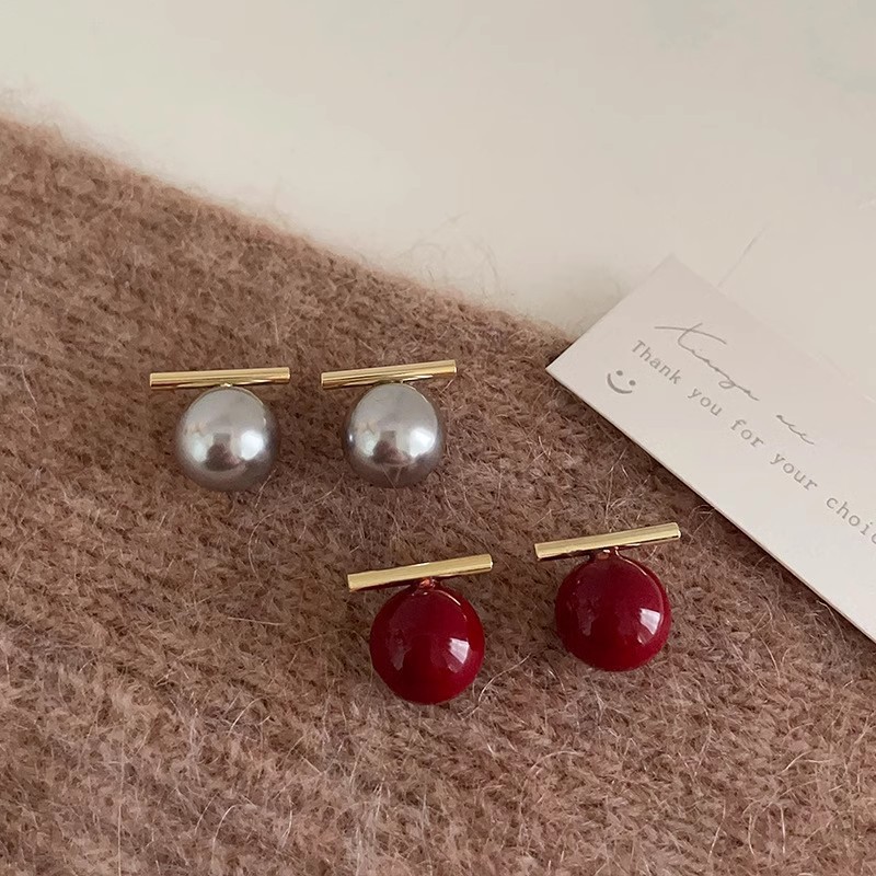 925 Silver Needle Korean Fashi - огляд і ціна Pearl Earring Stud