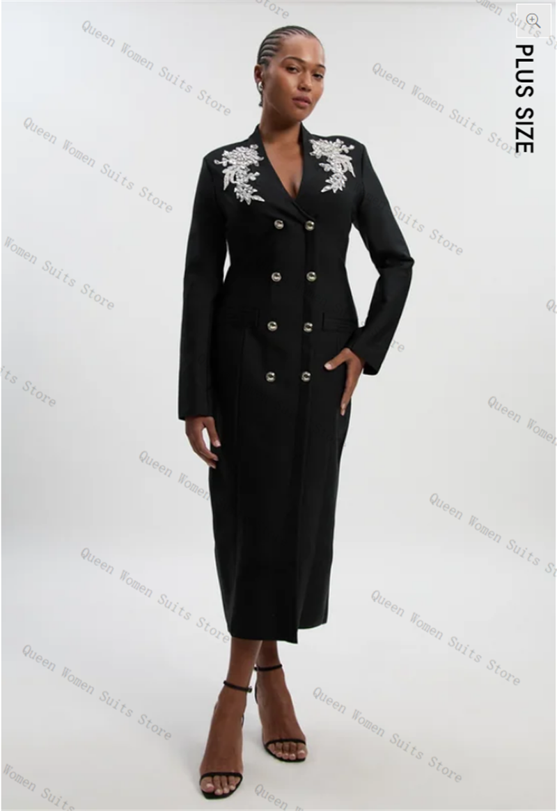 Black Cotton Women Suit 1 Piec - огляд і ціна Women'S Formal Wear For A Wedding Guest