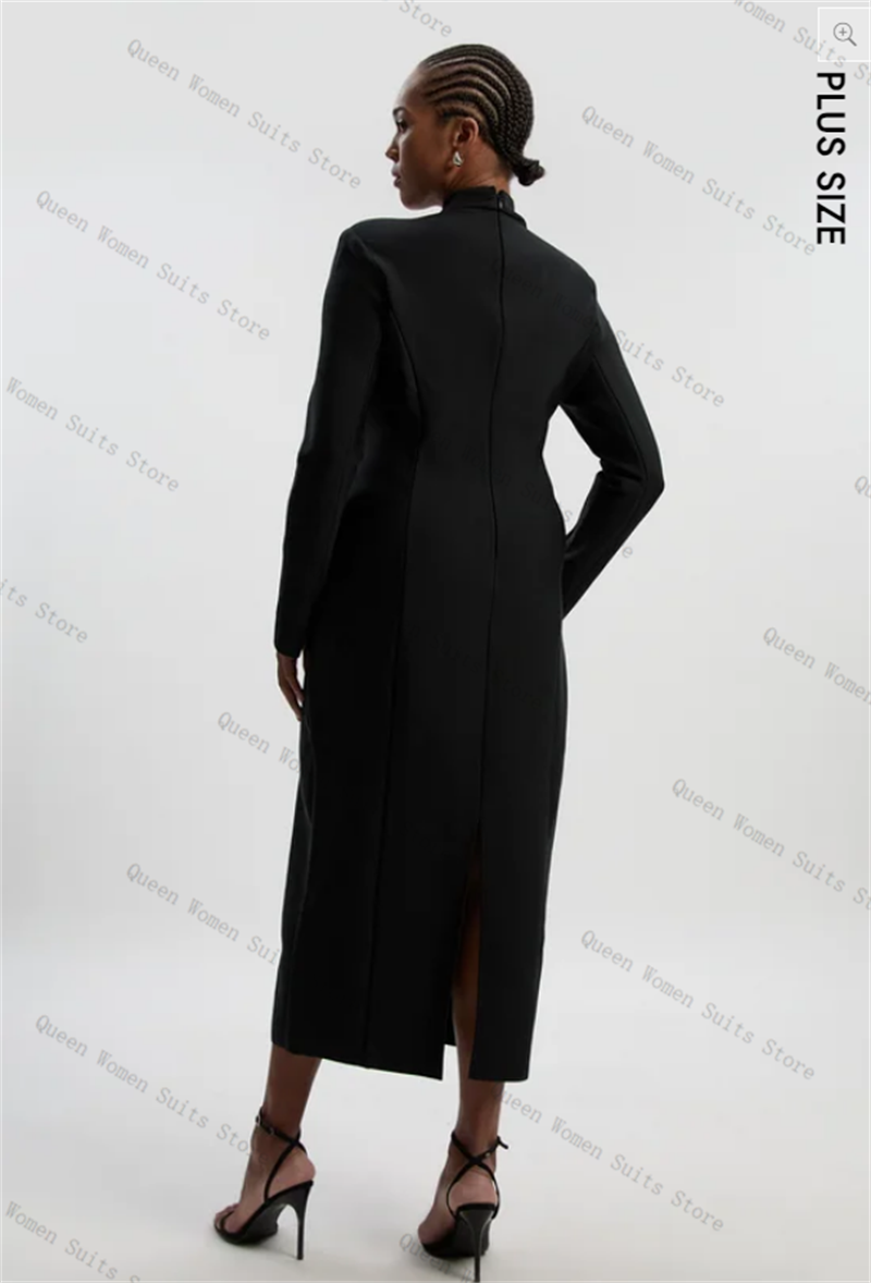 Black Cotton Women Suit 1 Piec - огляд і ціна Women'S Formal Wear For A Wedding Guest